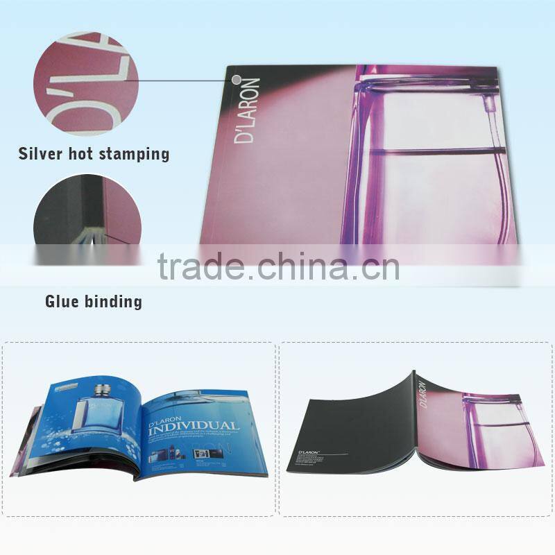 China Manufacutre Custom Printing Cosmetic Catalogue Brochures Printing