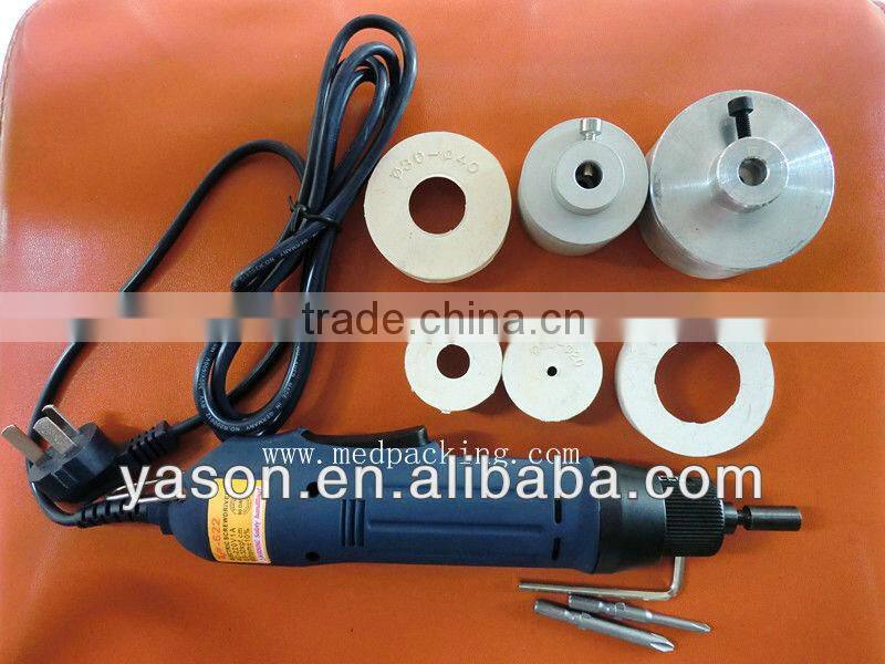 Handheld electric capping machine for screw caps,electric capper