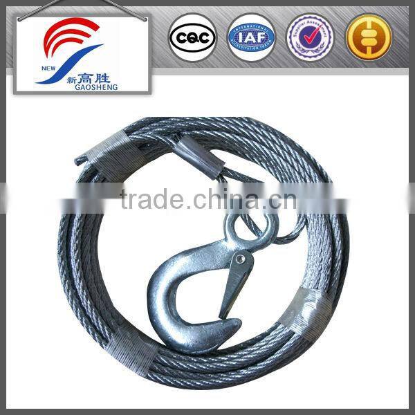 3mm/6mm-diameter steel wire towing cable