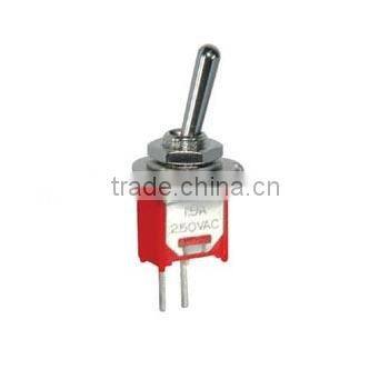 2pin SPST electric toggle switch