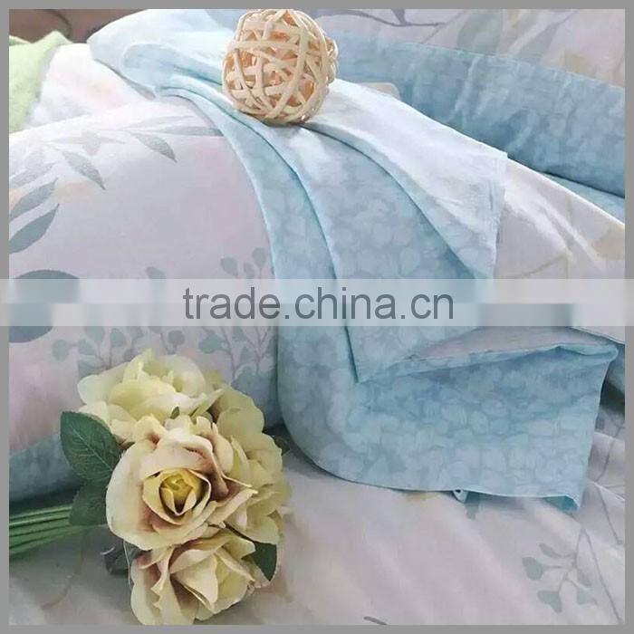 New design Tencel/Linen/cotton blended reactive printed bedding sets /natural style duvet cover and pillow cover