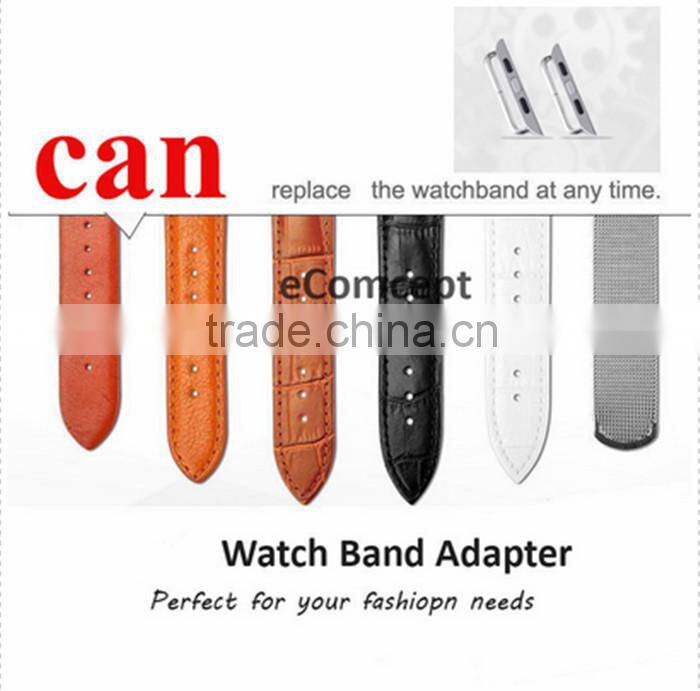 Stainless Steel Connector For Apple Watch Metal Adapter For Iwatch