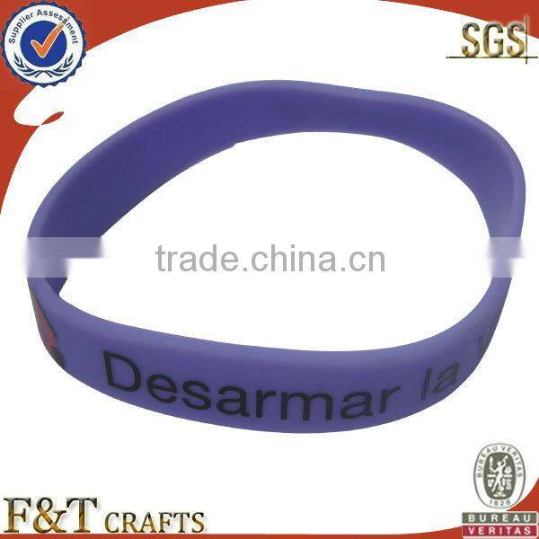 new promotional products novelty items colorful rainbow silicone lol bracelet for wholesale
