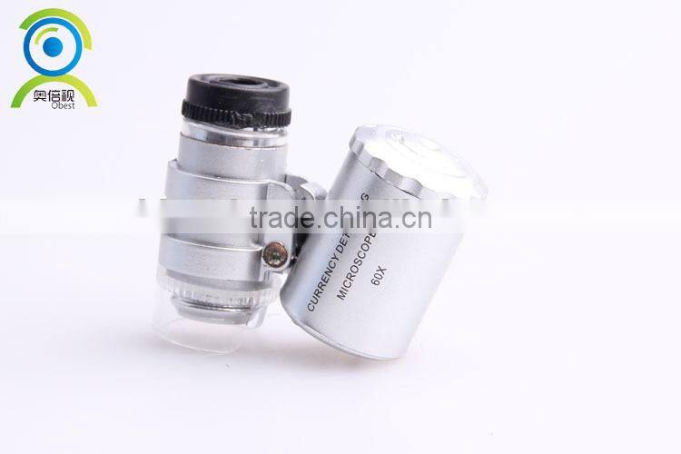 Good-sale 60x Currency Detecting with LED Microscope