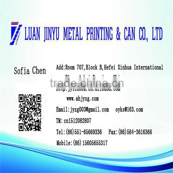 best selling washing powder detergent metal tin box