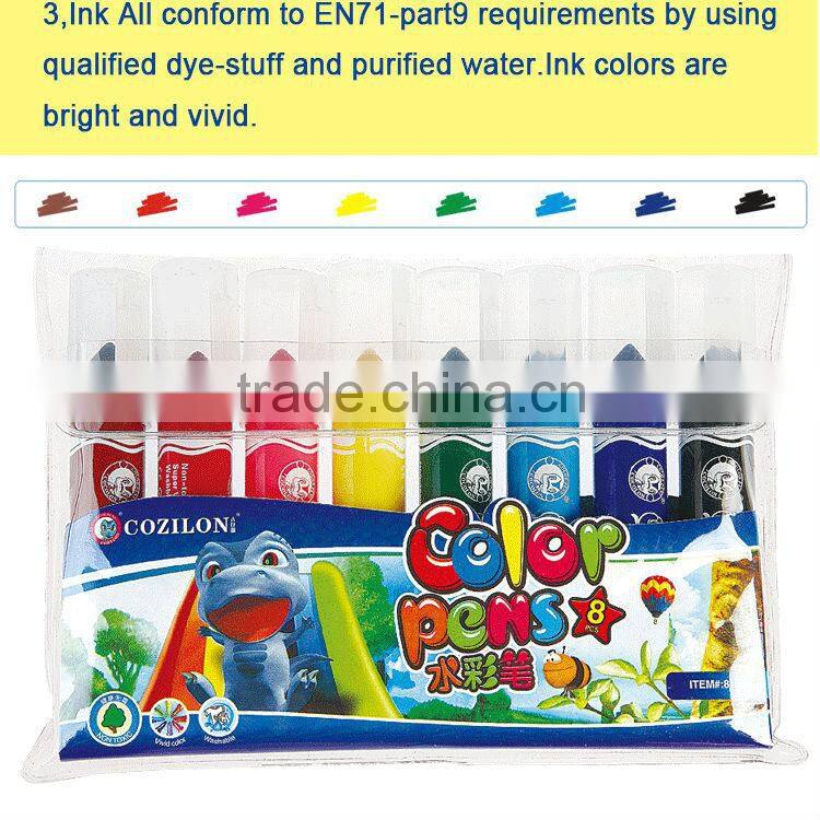 Jumbo water color pen art set item #815