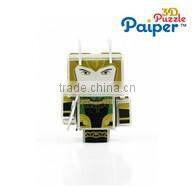 Paiper 3d paper puzzle china import toys