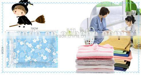YIWU RODA Design Printing Plastic Pillow or cloth storage Vacuum Bag