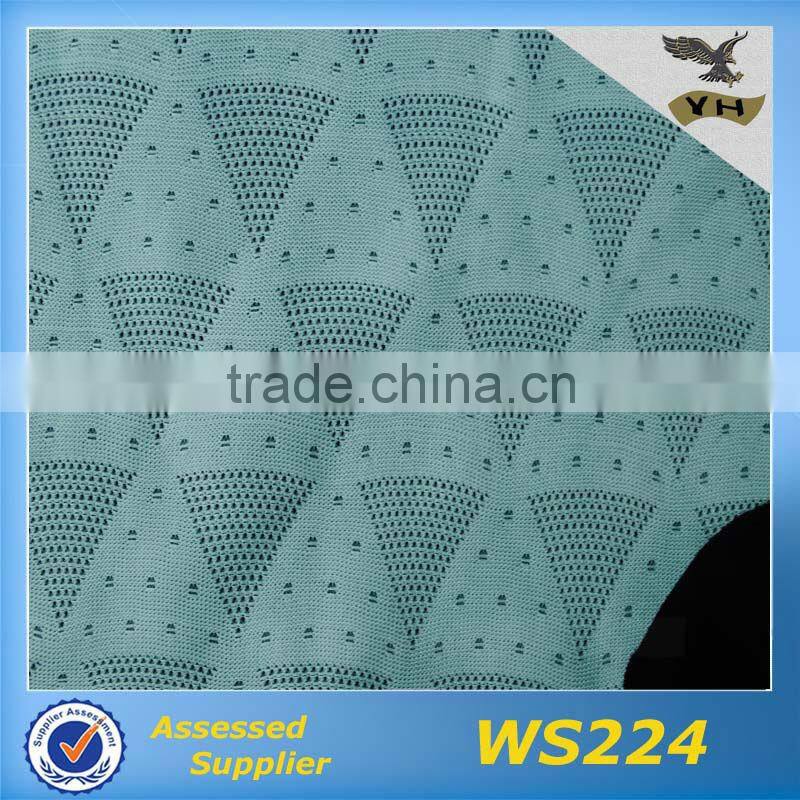 hot polyester jaquard fabric for sportswear