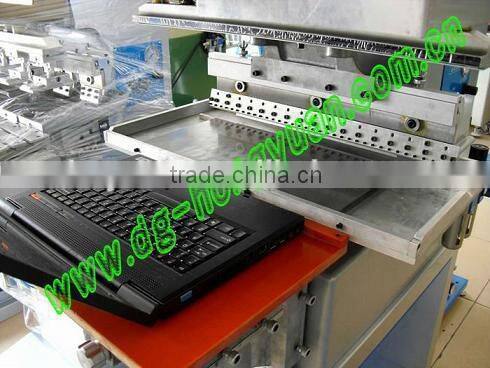 Computer keyboard pad printing machine