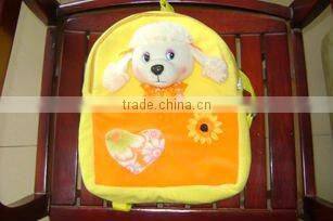Most Popular High quality stuffed plush Toy Animal backpack,school backpack