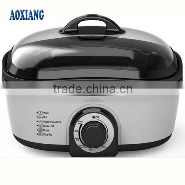 Multi-functional Cooker Fryer Slow cooker