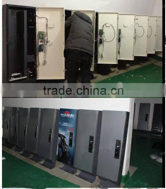 Coin acceptor operated Umbrella vending machine for sale