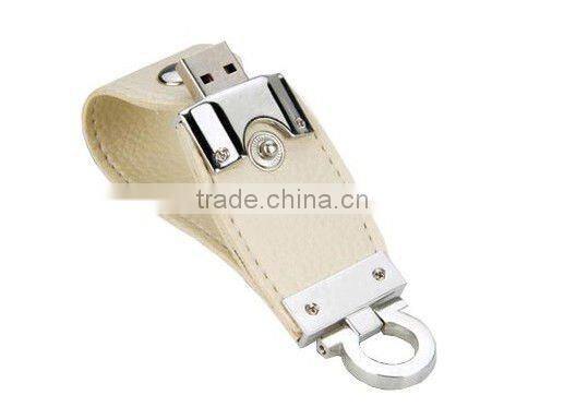 Nice looking leather usb flash drive