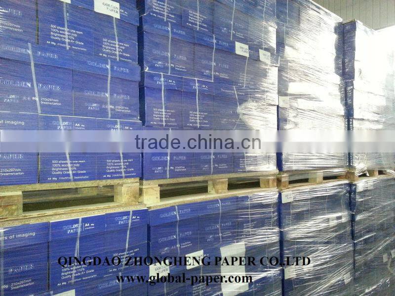100% Virgin Wood pulp Paper