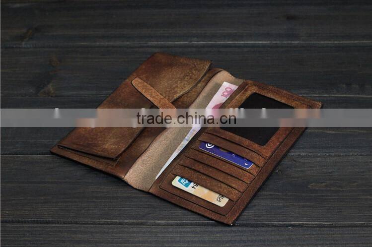 The First Layer of Leather Wallet,Long Wallet,Money Clip