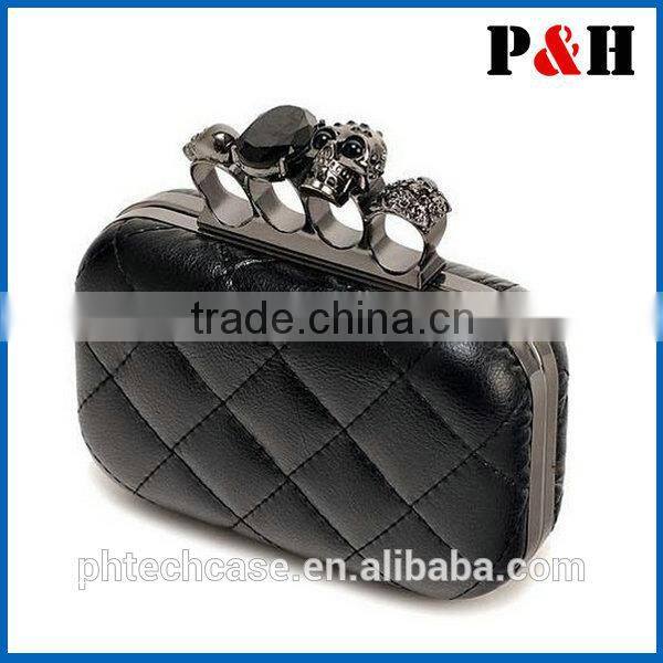 Fancy leather makeup bag cosmetic bag