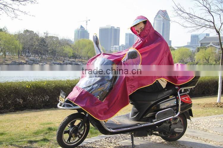 2016 Fashion Windproof motorcycle raincoat poncho