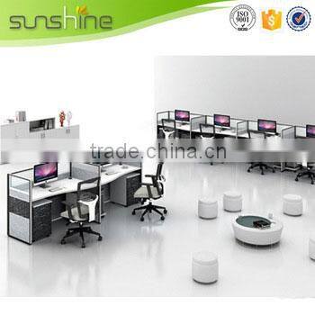 New products hot sale promotion office 8 person workstation