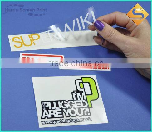 Adhesive Sticker Type and advertising, tear proof, promotion,Waterproof, eco friendly Feature Bumper Stickers