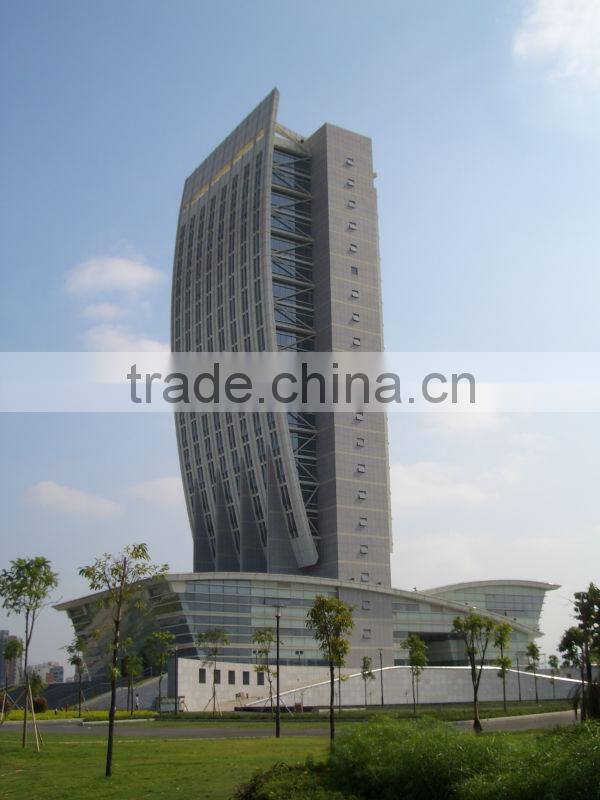 China carved hollow(flowers) aluminium alloy honeycomb panel for subway station