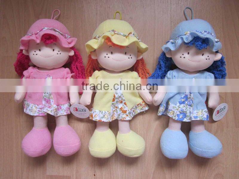 35cm Custom Stuffed Rag Doll for Girl