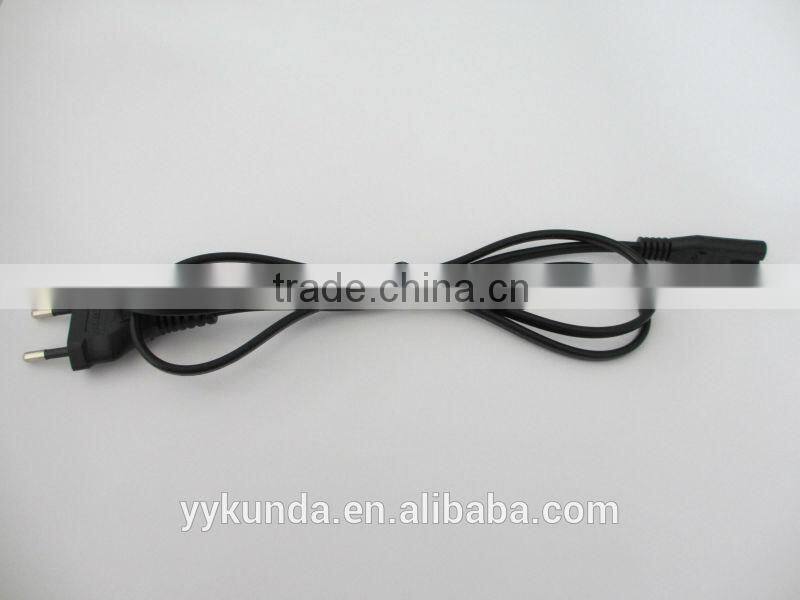 INMETRO approved 2.5A 2 pin 60227IEC52 0.75mm brazil power cord