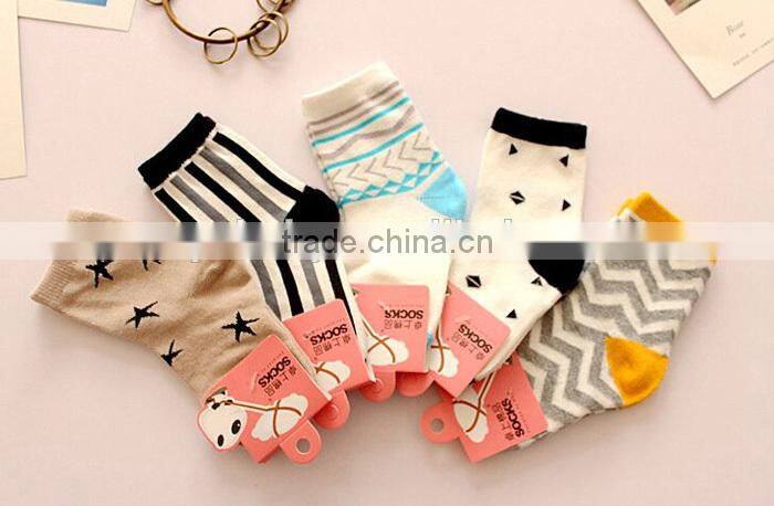 2015 fashion design socks cost-effective baby cute boy tube socks