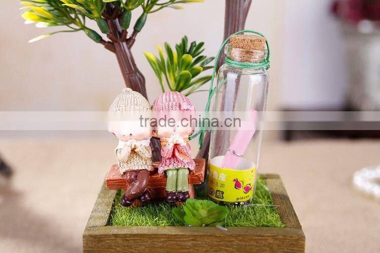 Factory Price latest gift items mini zen garden toy gift , salt and pepper shaker wedding gift set