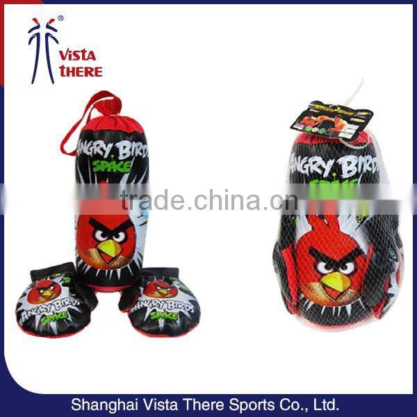 spiderman boxing gloves punching bag set for kid