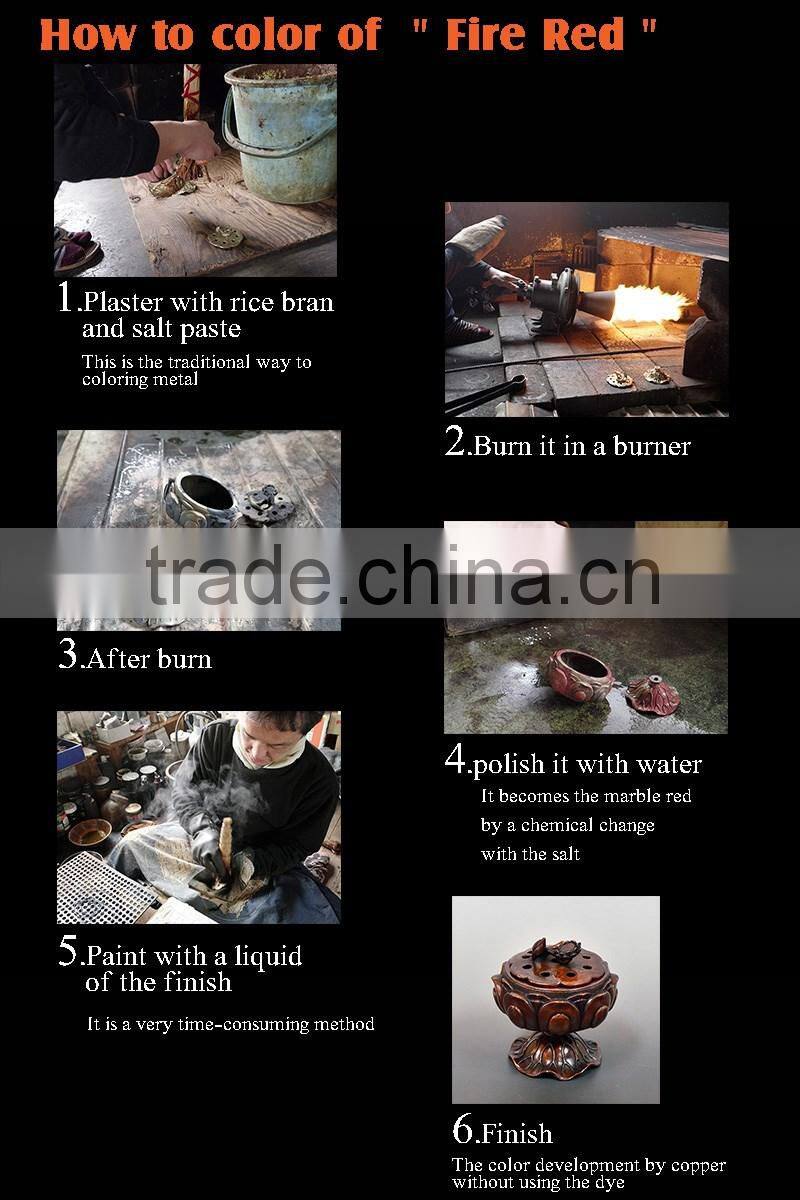 High quality buddhist incense burner Lotus design at Cost-effective , small lot order available