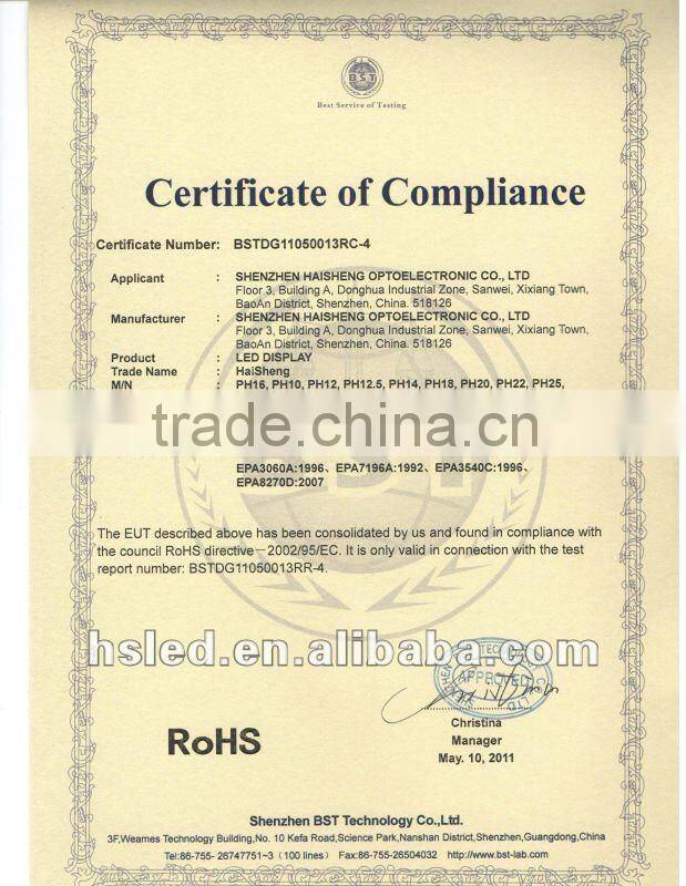 PH10mm RGB virtual video rental use LED wall