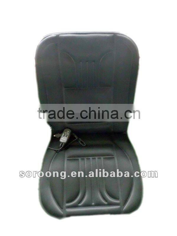 12V adult durable auto heated massage cushion make car seat comfortable
