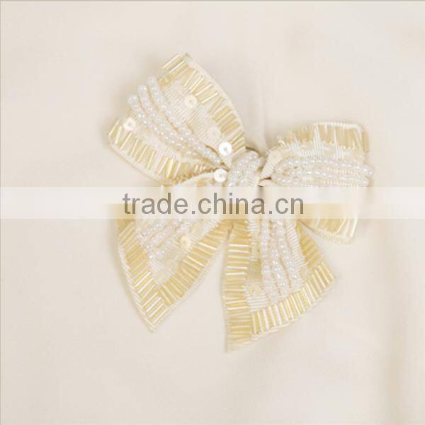 Sleeveless chiffon dress for ladies