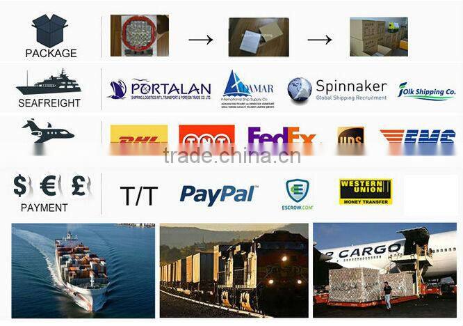 Factory sell work light led, 9inch 360w 4WD Truck work light led