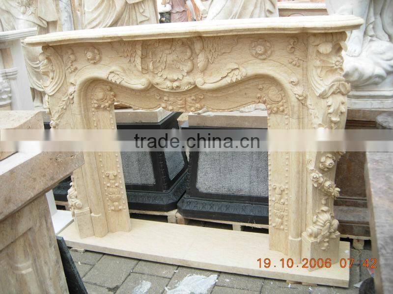 Marble Fireplace, Carved Fireplace, Stone Fireplace