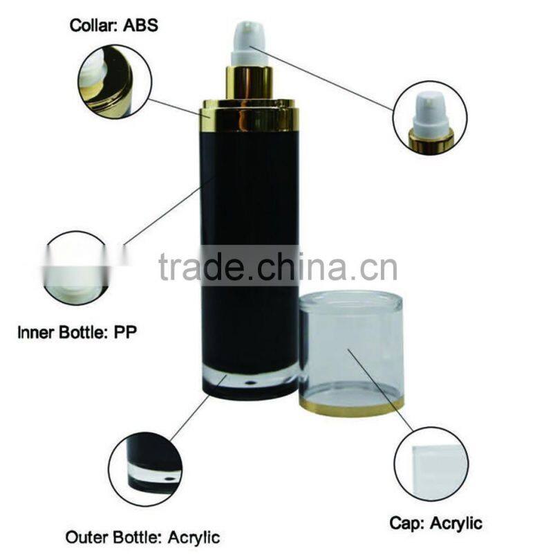 4oz plastic round pump bottle