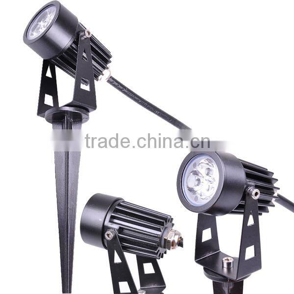 great durable ce and rohs compliant toughened glass bridgelux waterproof ip65 LED Garden Pole Light