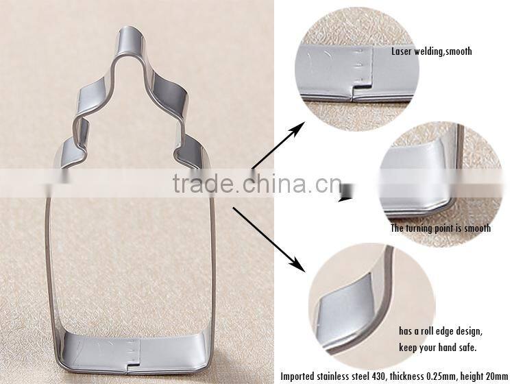 K-sun magic teaport stainless steel cup hanging cookie cutter biscuit DIY mold