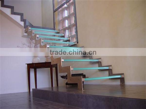 Simple Glass LED Stair