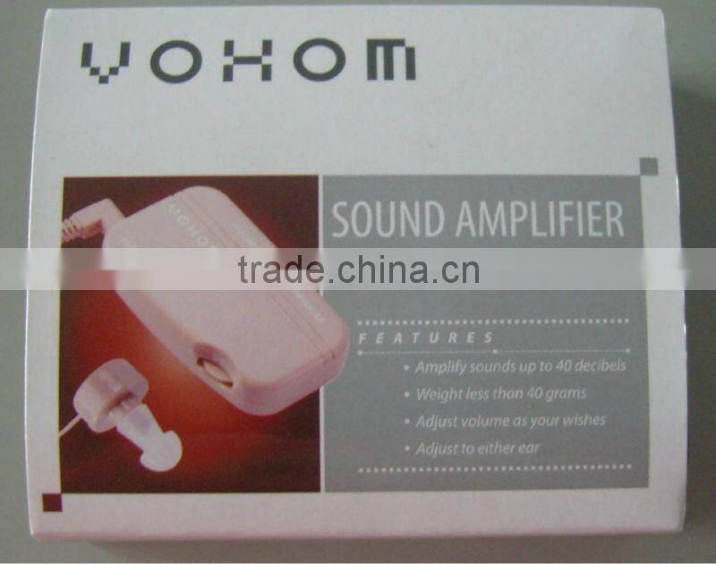 Body worn sound amplifier pocket voice enhancement(HAP-40)