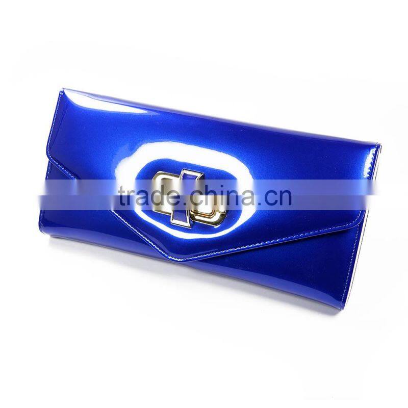 trendy bright skin pu ladies purse flip backpack