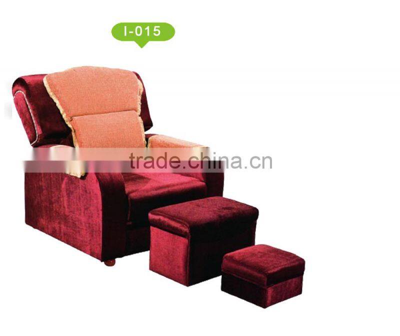 fabric massage foot sofa/foot massage chair/beauty foot massage chair