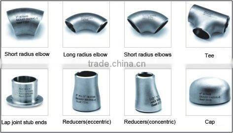 A403 Wp316/304/304L 14" 45 degree y branch pipe fitting later tee
