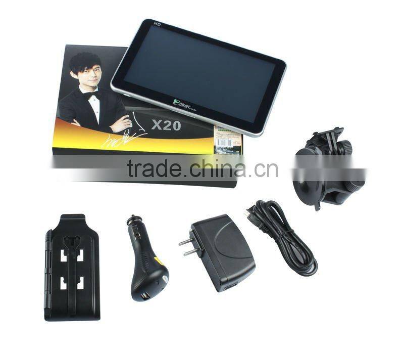 7 Inch GPS Navigation System x20 MID