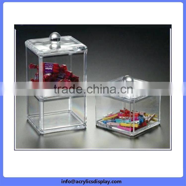 Newly hotsale acrylic shoe shape candy box