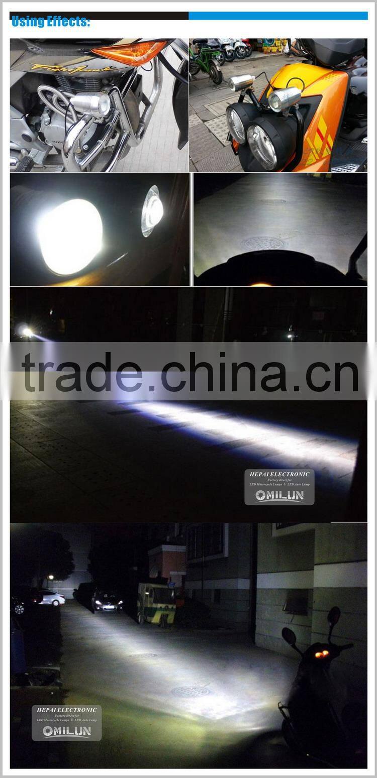 Waterproof design 12-80V 10W U2 motorcycle led for Bicycle/Motorcycle/Car/Boat