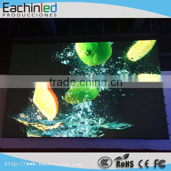 Die-cast small pixel pitch led screens / led video panel p3.91mm