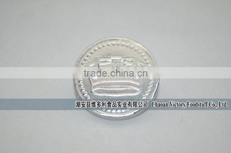 Colorful Coin Chewing Gum