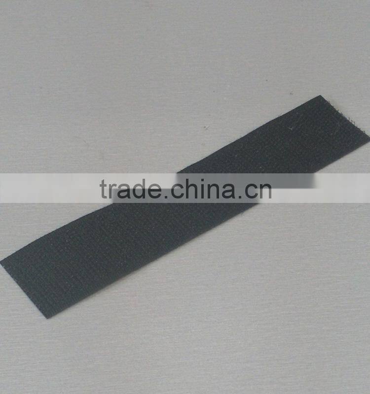 Elastic wristband hook and loop strap